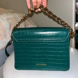 Emerald green purse